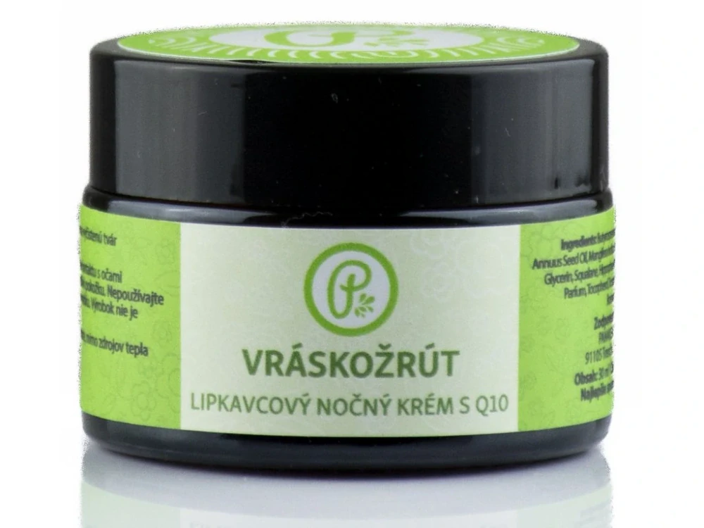 PANAKEIA nočný krém proti vráskam s Q10 30 ml – anti-age krém na regeneráciu pleti