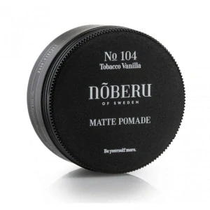 Noberu matná pomáda na vlasy Tobacco Vanilla 80 ml – silná fixácia a prirodzený vzhľad