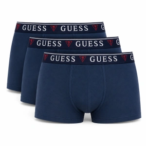 Guess pánske boxerky 3-pack – tmavomodré