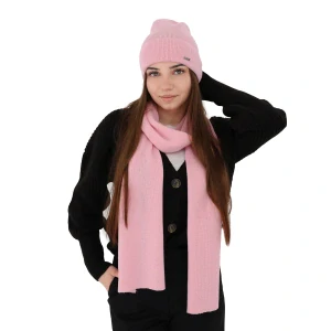 Dámsky jarný/zimný set: čiapka a šál- extra fine merino vlna Melpomena