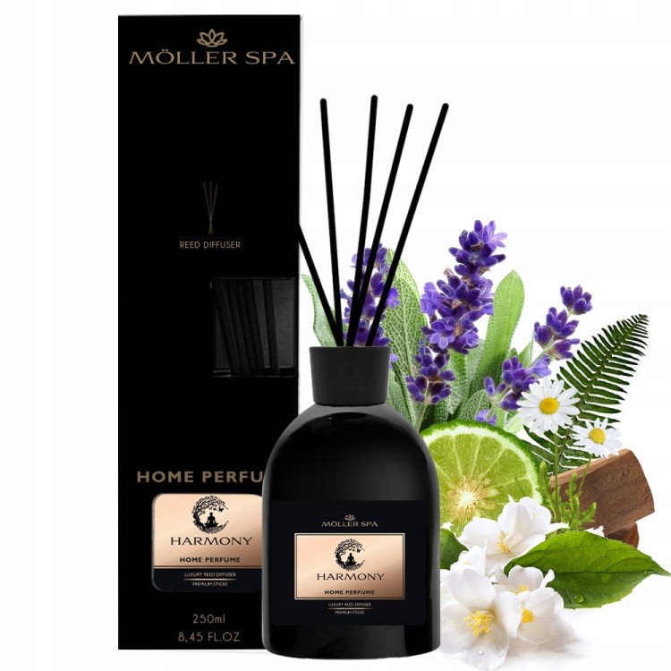 Vonné tyčinky do difuzéra - Harmony for Home – 250 ml