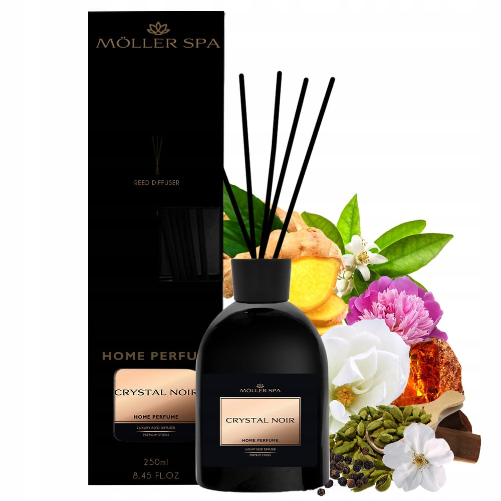 Vonné tyčinky do difuzéra - Crystal Noir – 250 ml