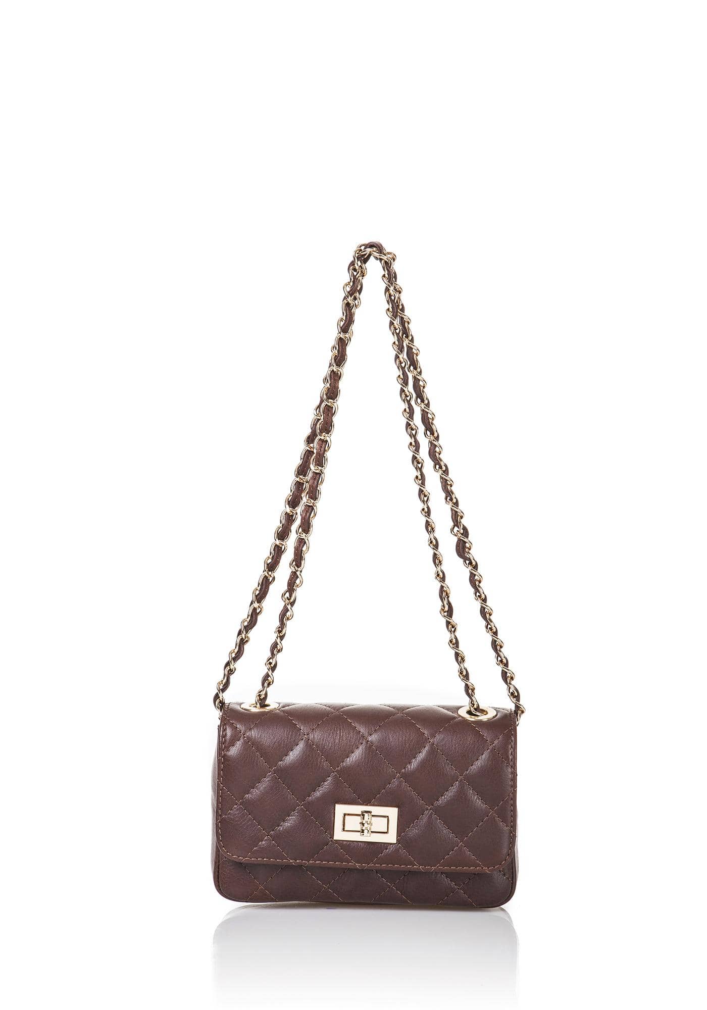 Dámska kožená kabelka Clutch - precíznosť talianskeho štýlu