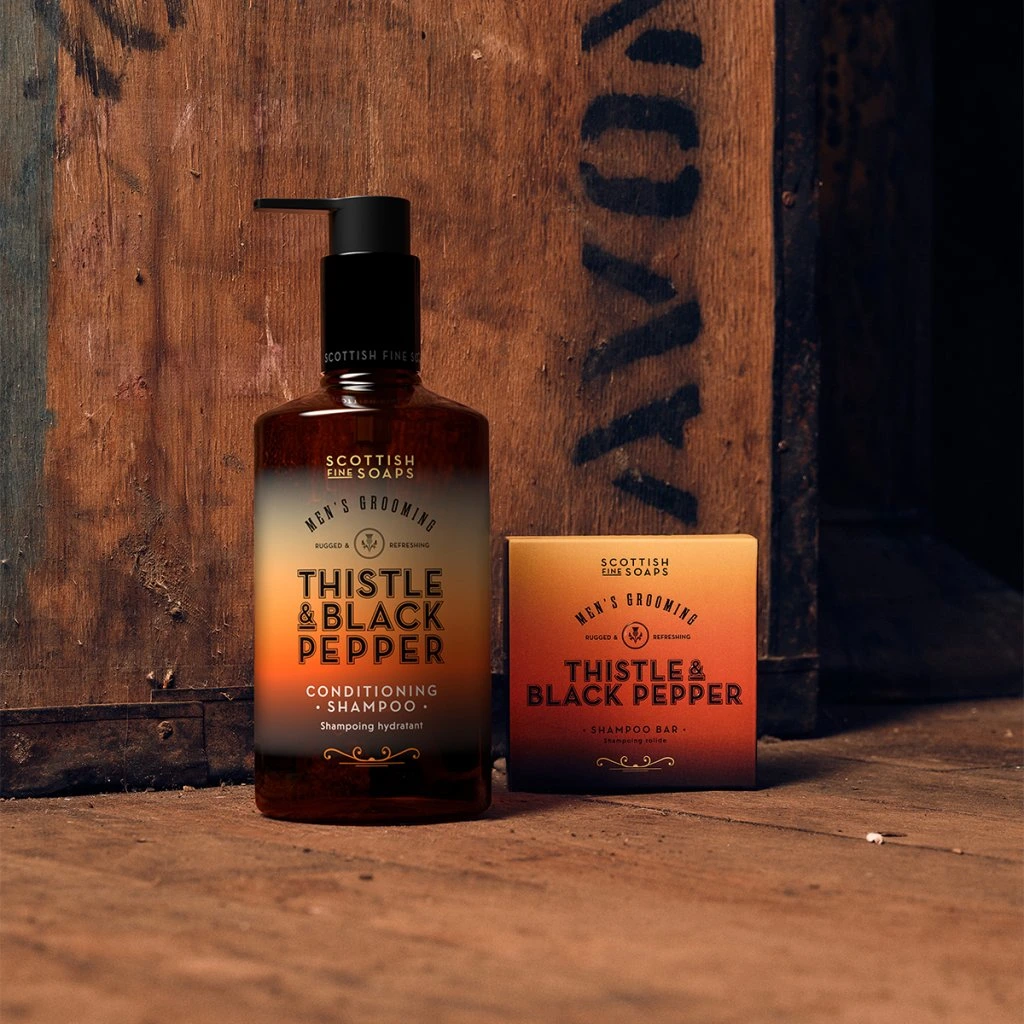 Pánsky šampón Ostropestrec & Čierne korenie –300 ml