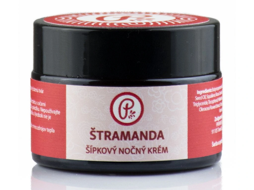 ŠTRAMANDA - šípkový  nočný balzam - krém