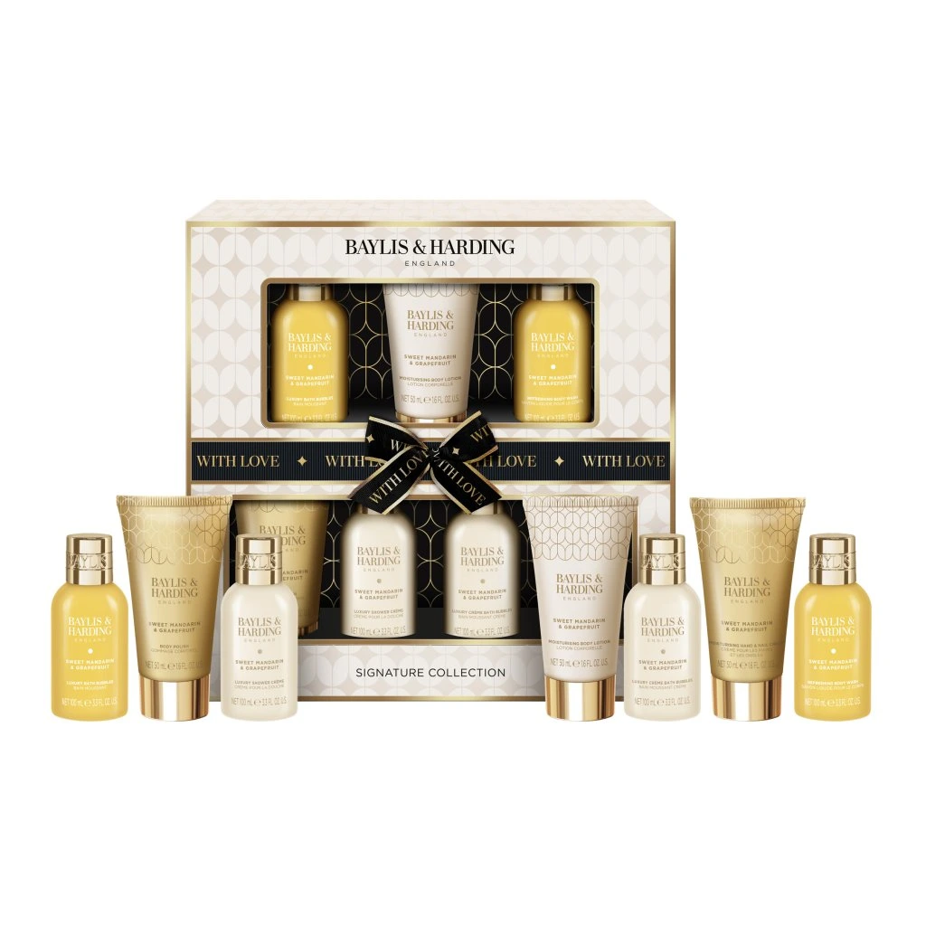 Darčeková sada telovej kozmetiky 7 ks – Sweet Mandarin & Grapefruit Baylis & Harding