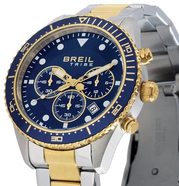 Pánske hodinky BREIL TRIBE SAIL EW0744 – bicolor oceľ a chronograf