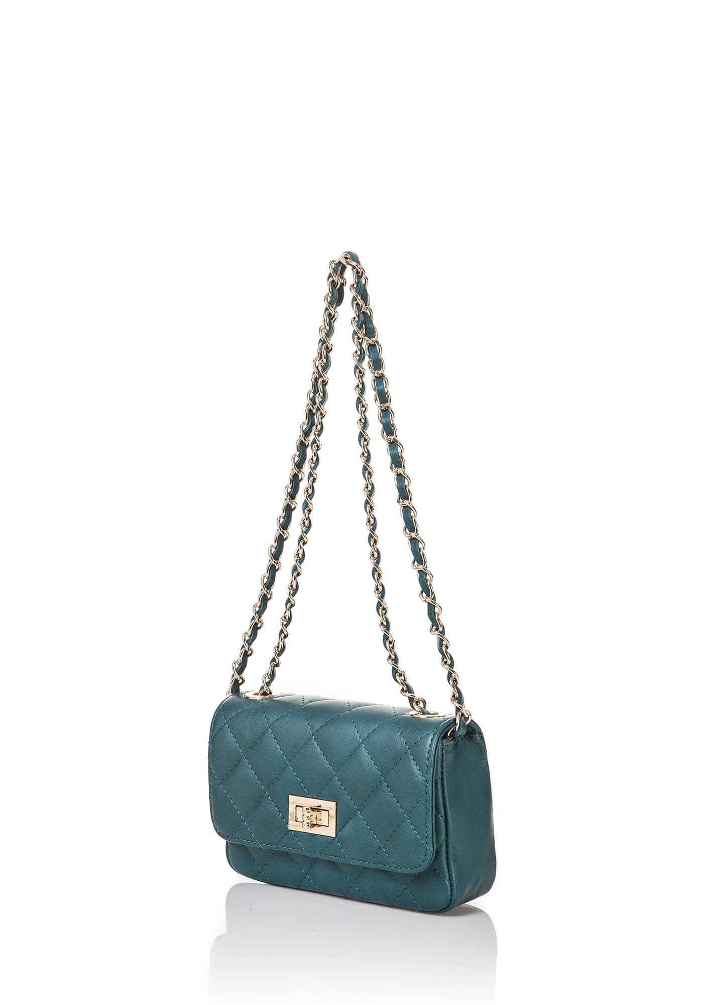 Dámska kožená kabelka Clutch - precíznosť talianskeho štýlu
