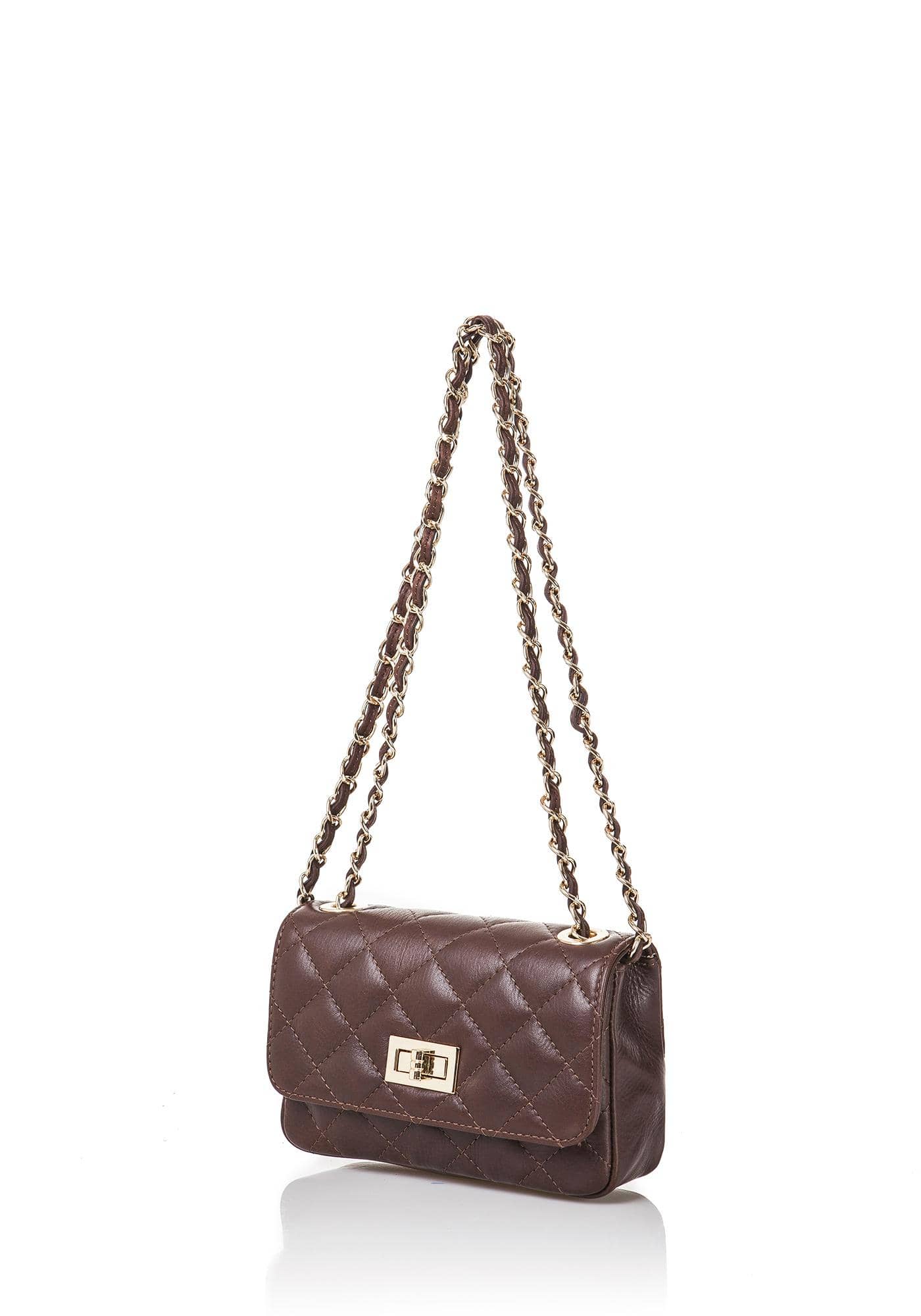 Dámska kožená kabelka Clutch - precíznosť talianskeho štýlu