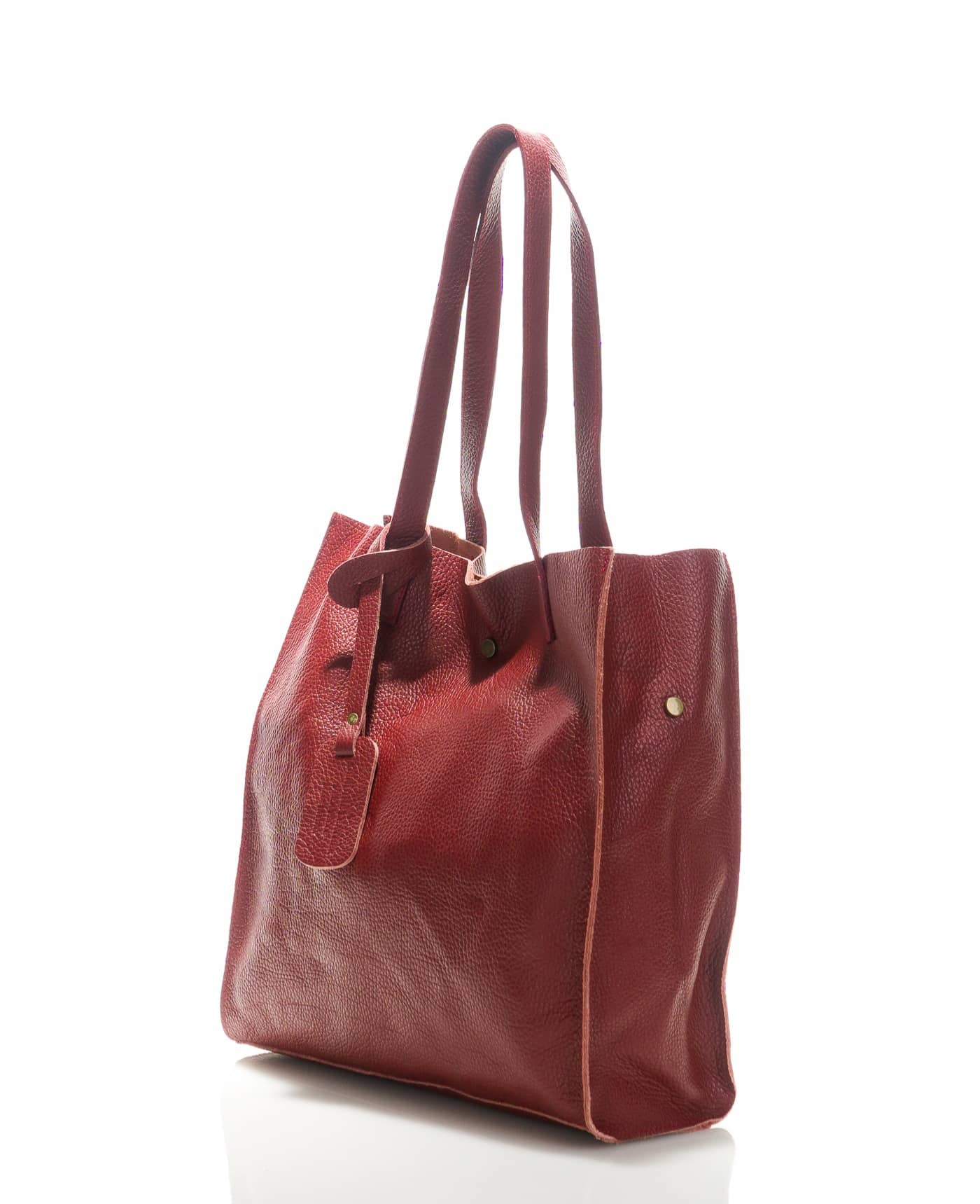 Dámska kožená kabelka Shopper - funkčnosť z Talianska