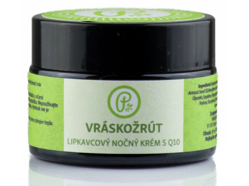VRÁSKOŽRÚT – Lipkavcový nočný krém s Q10 30 ml