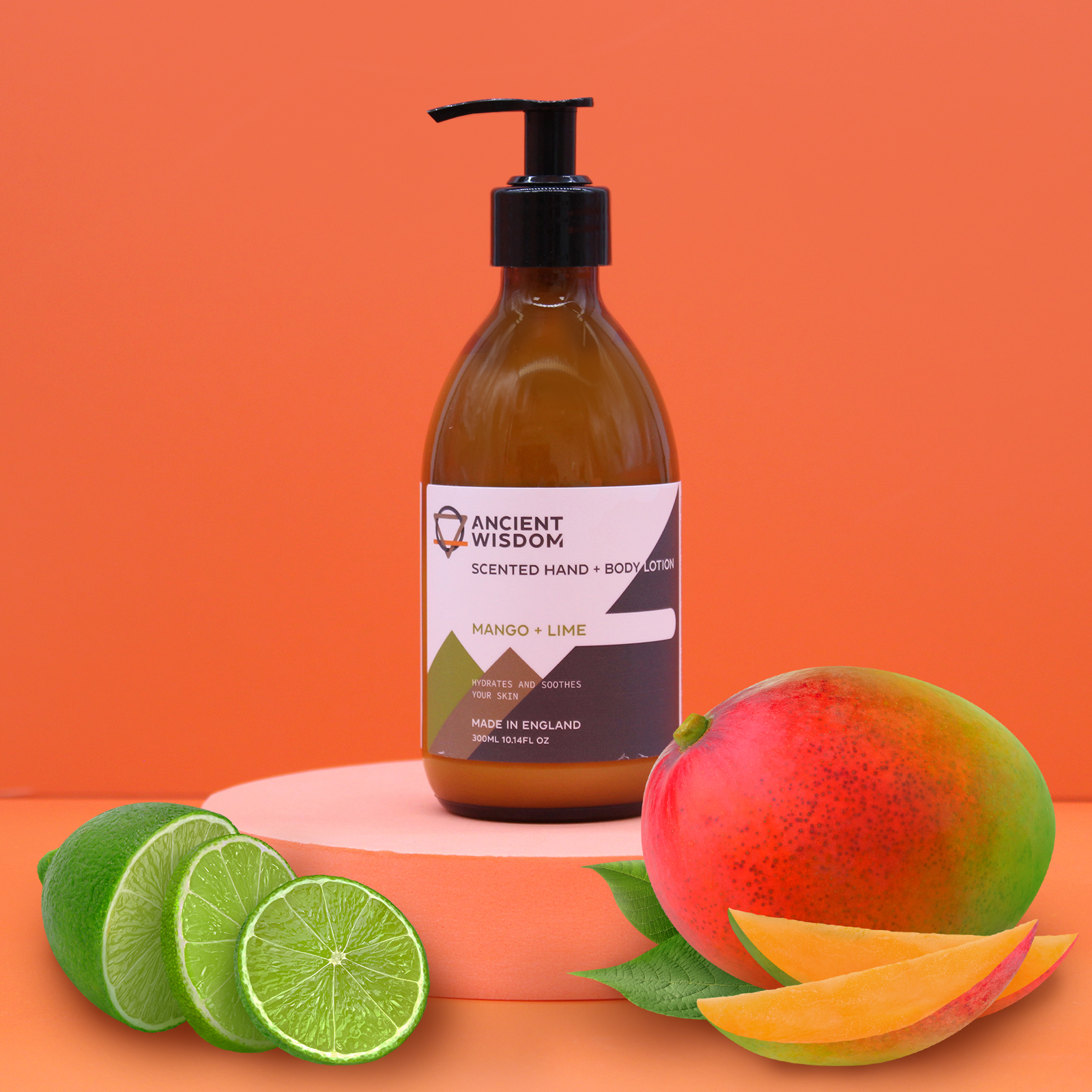 Dámske telové mlieko - Mango a Limetka 300ml
