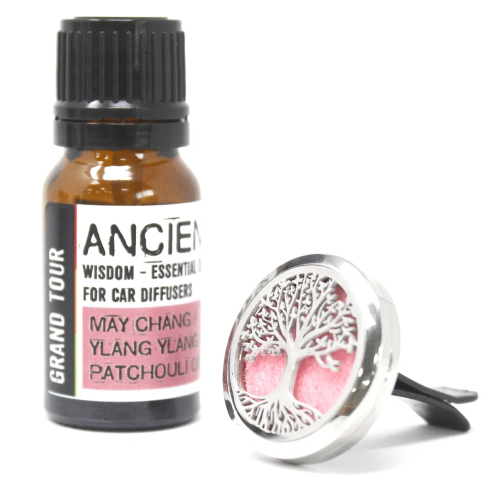 Aromaterapeutická zmes pre aróma difuzéry do auta 10ml– Pokojná Cesta– Mäta kučeravá (Spearmint), Citrón