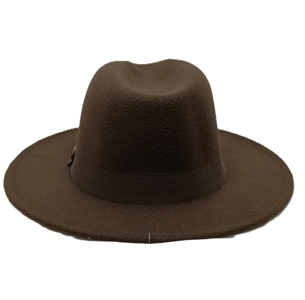 Pánsky tmavohnedý fedora klobúk – štýlový doplnok pre moderného muža