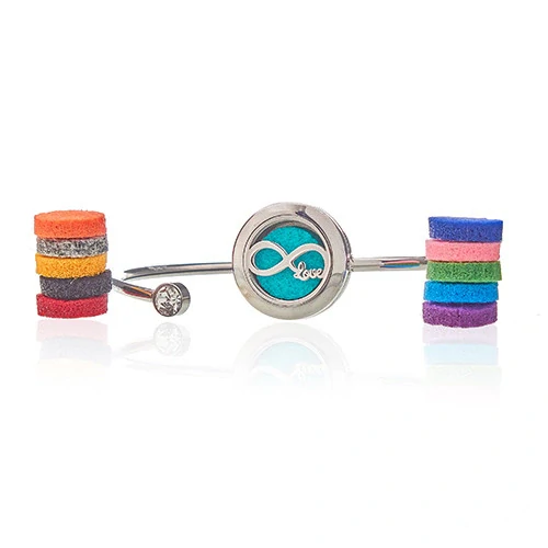 Aróma náramok s kryštálom - Nekonečná Láska 20mm