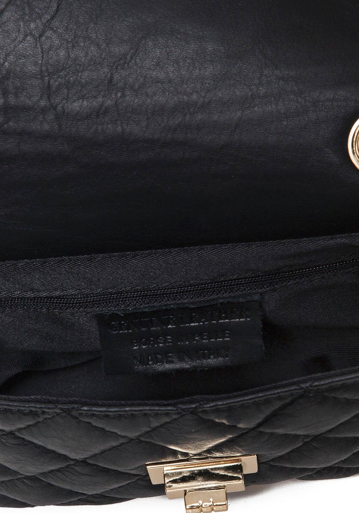 Dámska kožená kabelka Clutch - precíznosť talianskeho štýlu